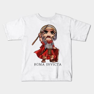 Unconquered Rome: Roma Invicta Design Kids T-Shirt